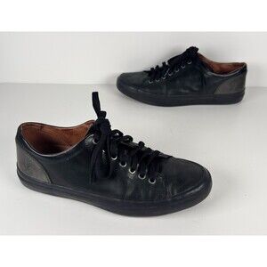 Frye Grand Low Men's Black Leather Sneakers 3481180 Size US 9